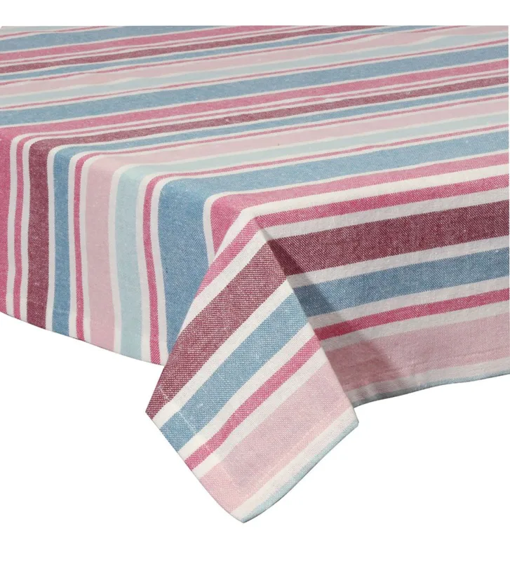 Tovaglia 140 x 240 cm Cotone Rosa Promozione