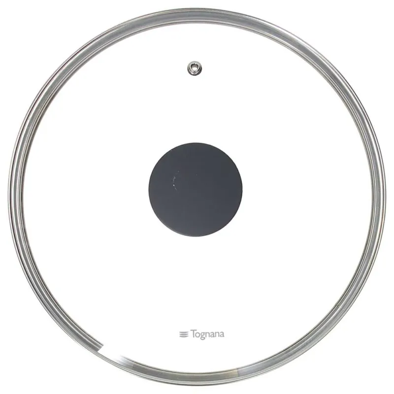 Promo Stagionale Corpechio Bordo Acciaio 32 cm x H 7 cm Vetro Trasparente