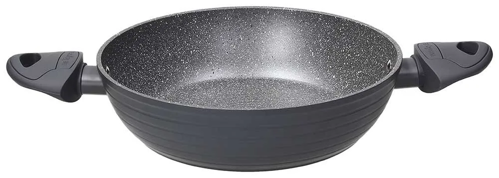 Ultime Pezzi Tegame 2 manici 28 cm x H 7 cm Alluminio Grigio