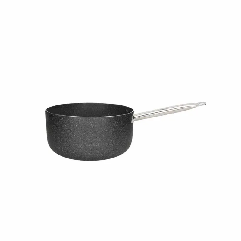 Casseruola 1 manico 22 cm Alluminio Nero Promo Stagionale
