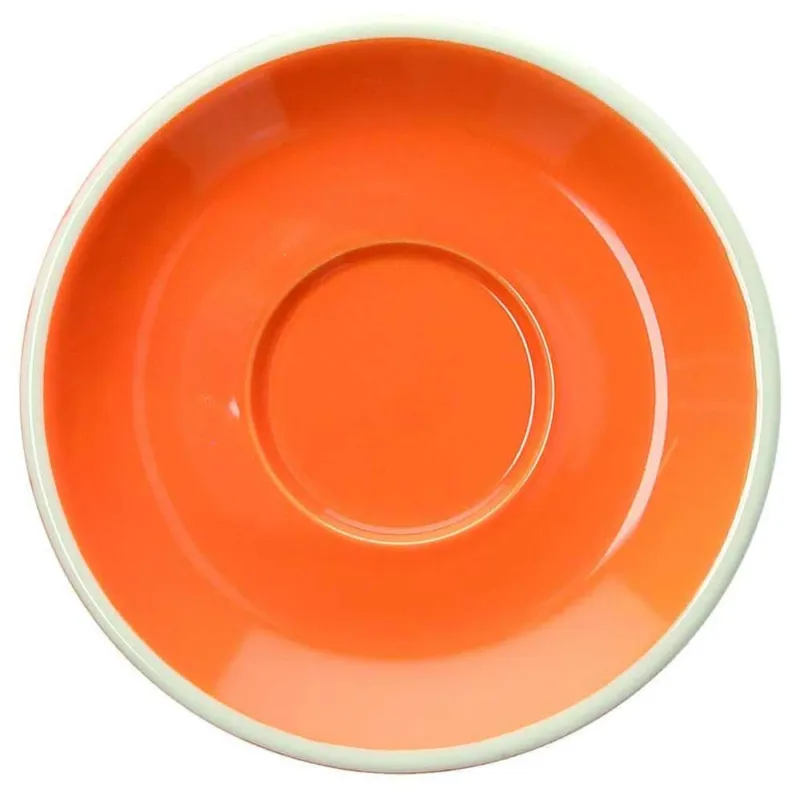 Piattino colazione da 16 cm, H 2 cm Arancio Porcellana Arancio Ordina Subito