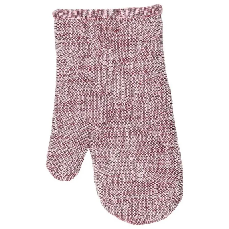 Guanto da forno 27 x 17 cm Cotone Rosso Compra Oggi Stesso