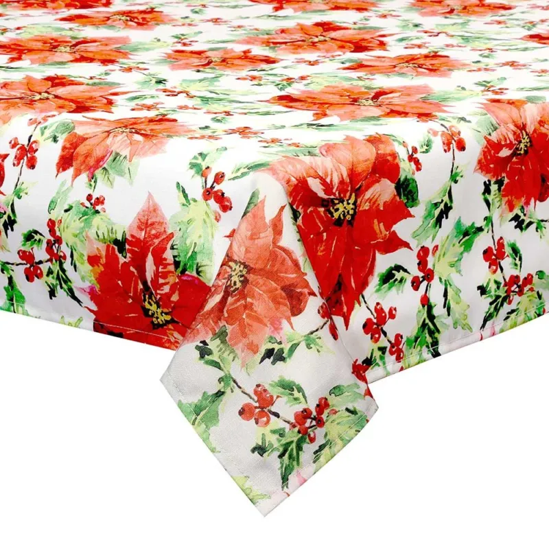 Nuovo Arrivo Tovaglia 140 x 180 cm Poliestere Rosso