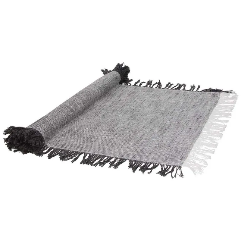 Runner 40 x 140 cm Cotone Grigio Solo Oggi