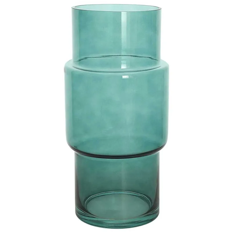 Scelto Dai Clienti Vaso cilindrico grande 15 cm x H 31 cm Vetro Verde