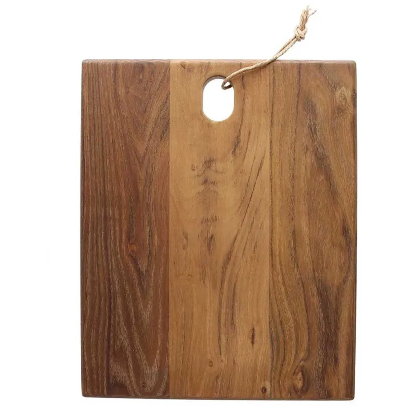 Must-Have Tagliere rettangolare largo 38 cm x 31 m x H 2 cm Bamb Legno Marrone