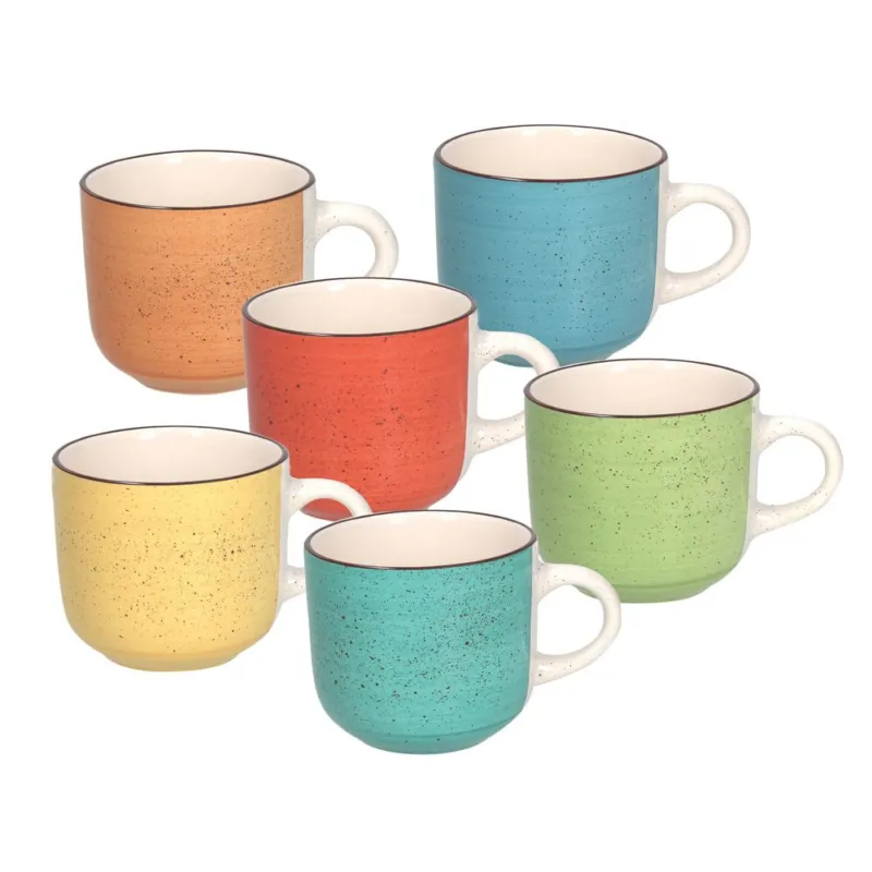 Tazza da colazione 350 cc Art&Pepper Stoneware Multicolor Solo Oggi