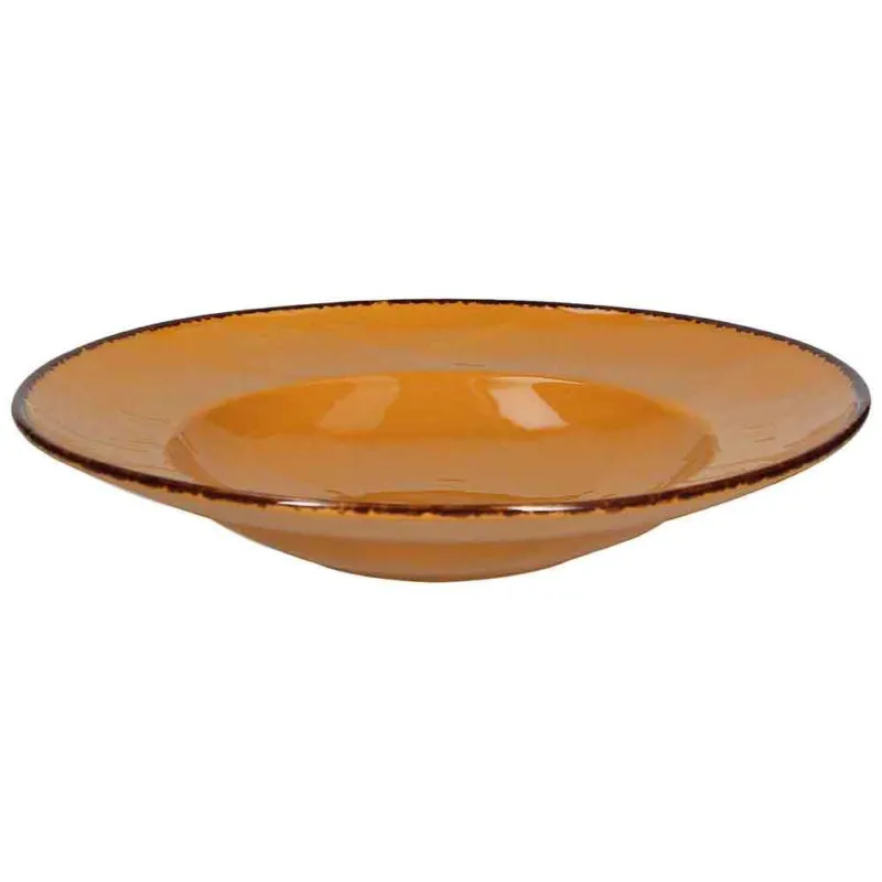 Occasione Pasta bowl 25 cm Veggie giallo Porcellana Giallo
