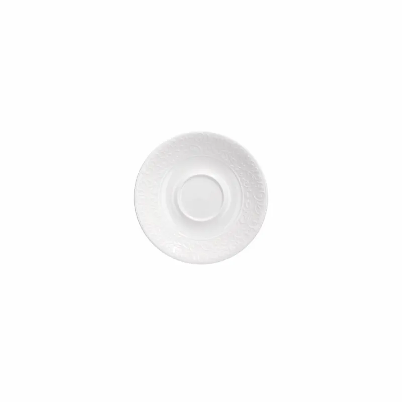Prezzo Ridotto Piattino tè cm 16 Bianco jasmin Porcellana Bianco