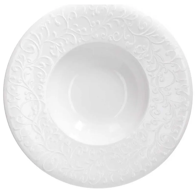 Piatto fondo gourmet cm 29 Bianco Porcellana Bianco Compra Adesso