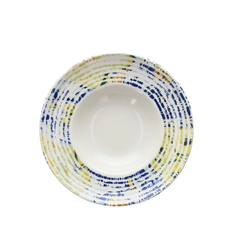 Pasta bowl 27 cm Rainbow Porcellana Multicolor Occasione