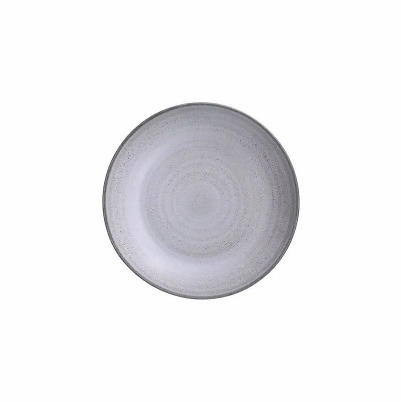 Piatto fondo cous cous cm 25 Blue Storm Porcellana Grigio Subito Disponibile