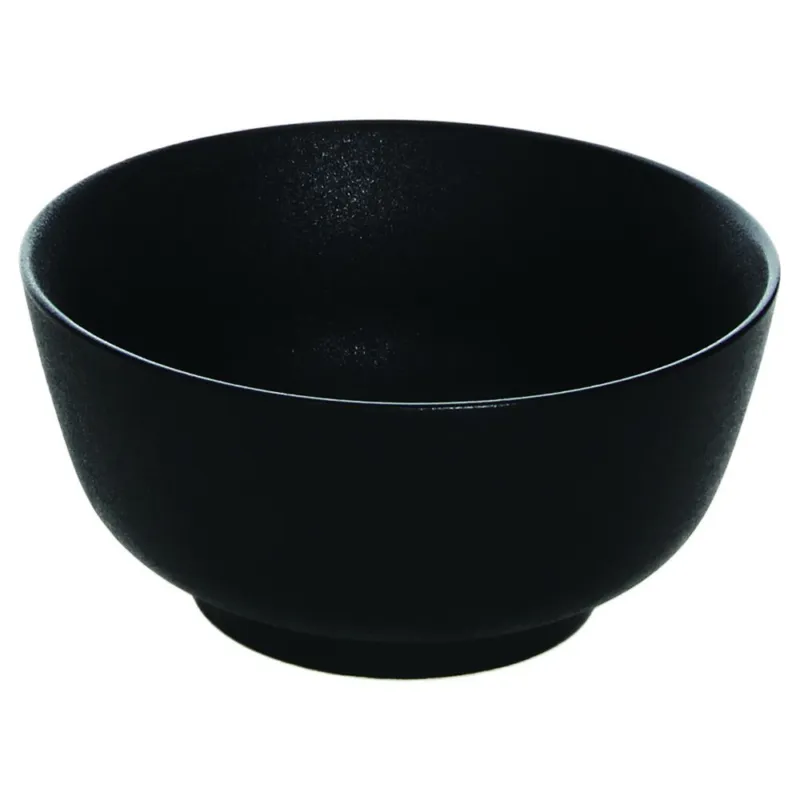 Mini bowl 6,5 cm x H 3 cm Black Ceramica Nero Soddisfatti O Rimborsati