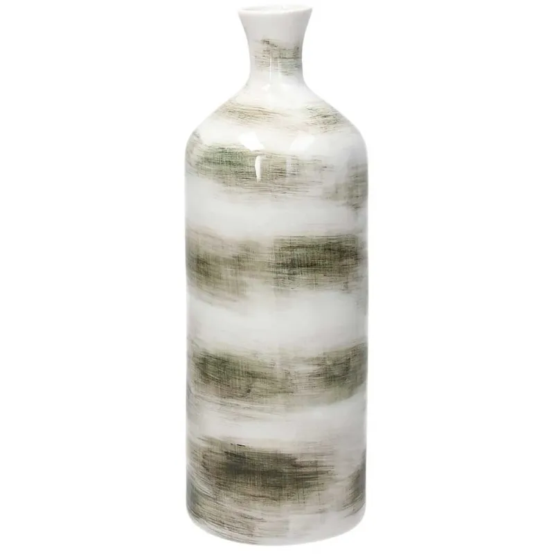Vaso bottiglia 12 cm x H 35 cm Ceramica Multicolor Offerta
