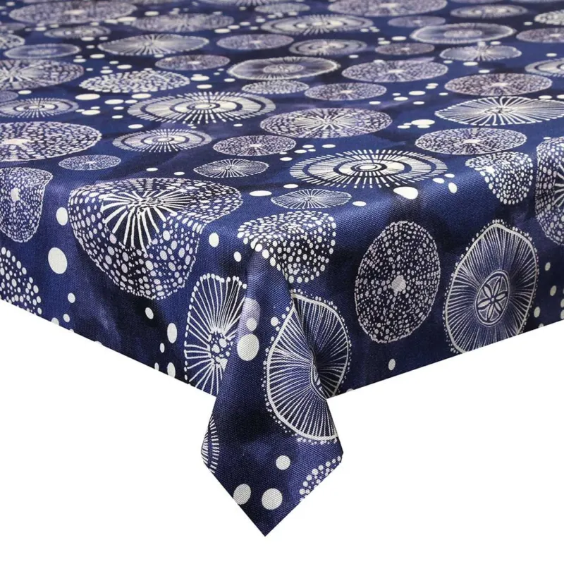 Tovaglia 150 x 300 cm Cotone Blu Economico