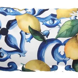 Occasione Imperdibile Cuscino rettangolare 35 x 60 cm Poliestere Blu