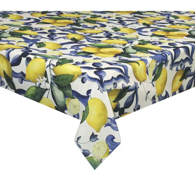 Miglior Prezzo Tovaglia 150 x 300 cm Cotone Blu