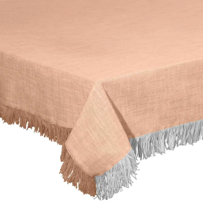 Tovaglia 140 x 180 cm Pesca Cotone Arancione Ultimissimo Modello