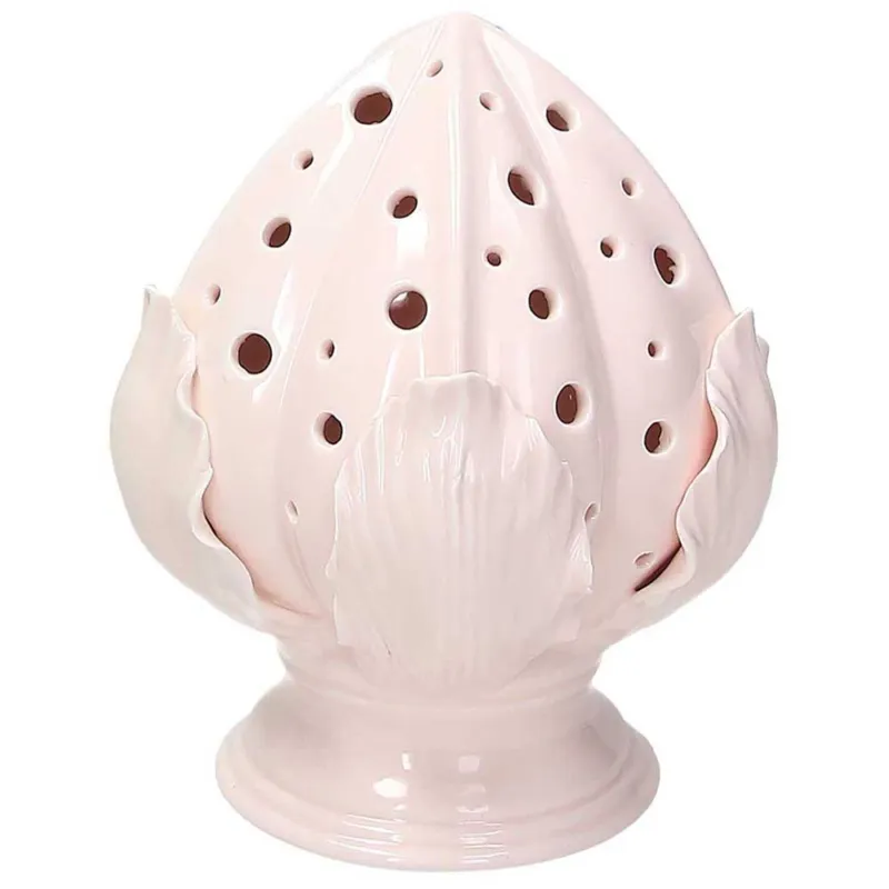 Pumo rosa cm 16 h Pumi Porcellana Rosa Offerta