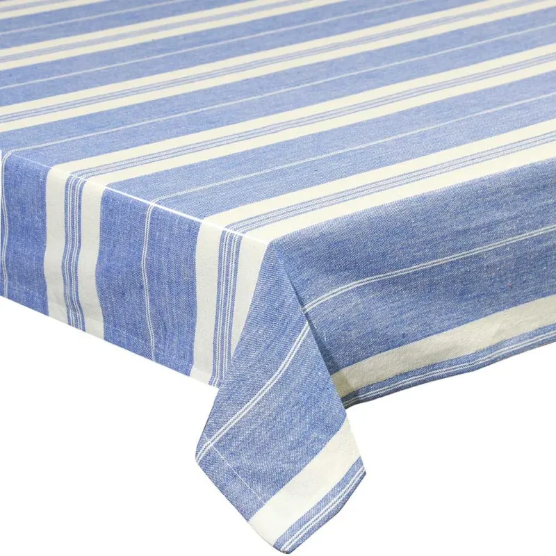 Tovaglia 150 x 300 cm Cotone Blu Non Perdere