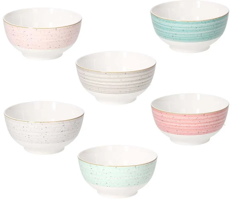 Ultima Occasione Bolo 600 cc Pepper Bamboo New Bone China Multicolor