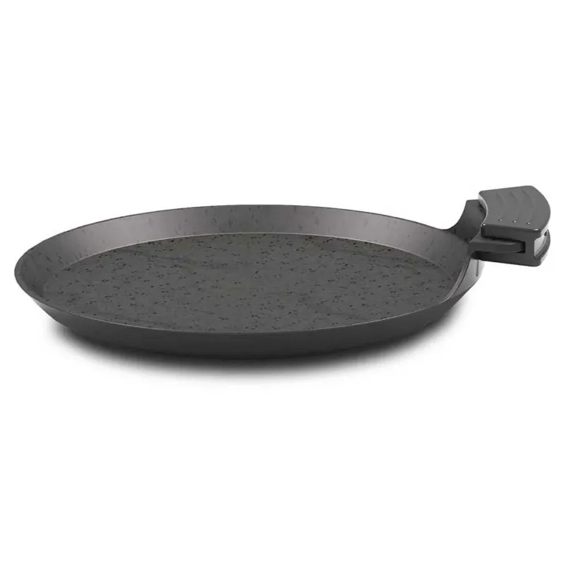 Crepiera 1 manico 25 cm Alluminio Nero Non Perdere