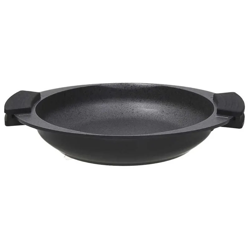 Prezzo Conveniente Padella 2 manici 24 cm Alluminio Nero