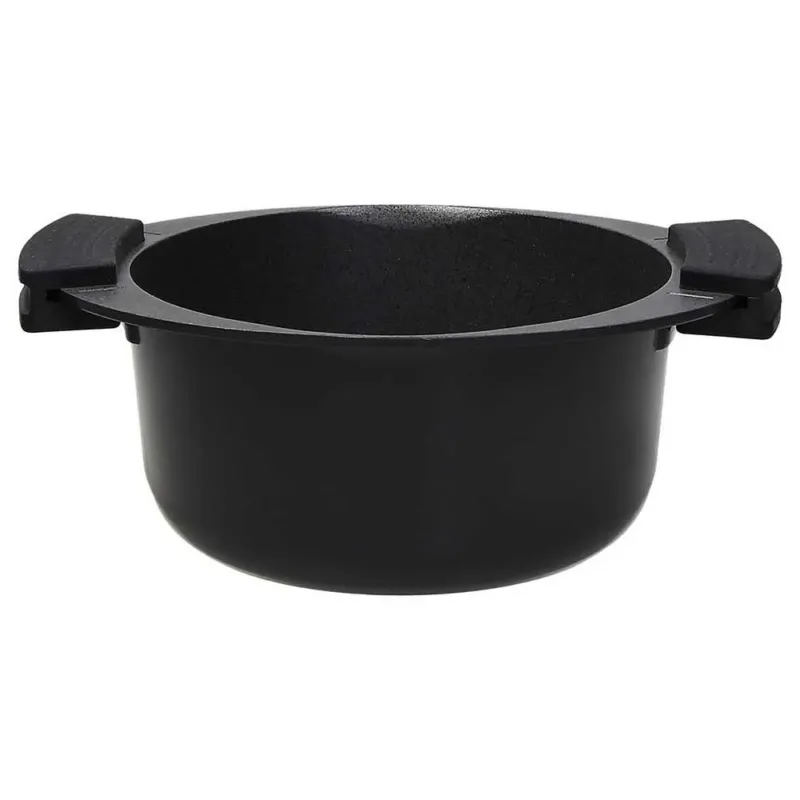 Vendita Finale Casseruola 2 manici 16 cm Alluminio Nero
