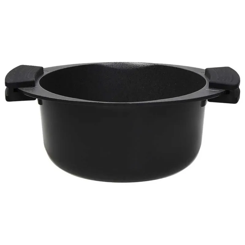 Casseruola 2 manici 20 cm Alluminio Nero A Buon Prezzo