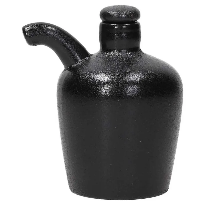Affare Bottiglietta soja Black Stoneware Nero