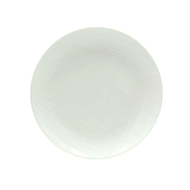 Piatto dessert 21 cm Stoneware Bianco Pagamento Sicuro