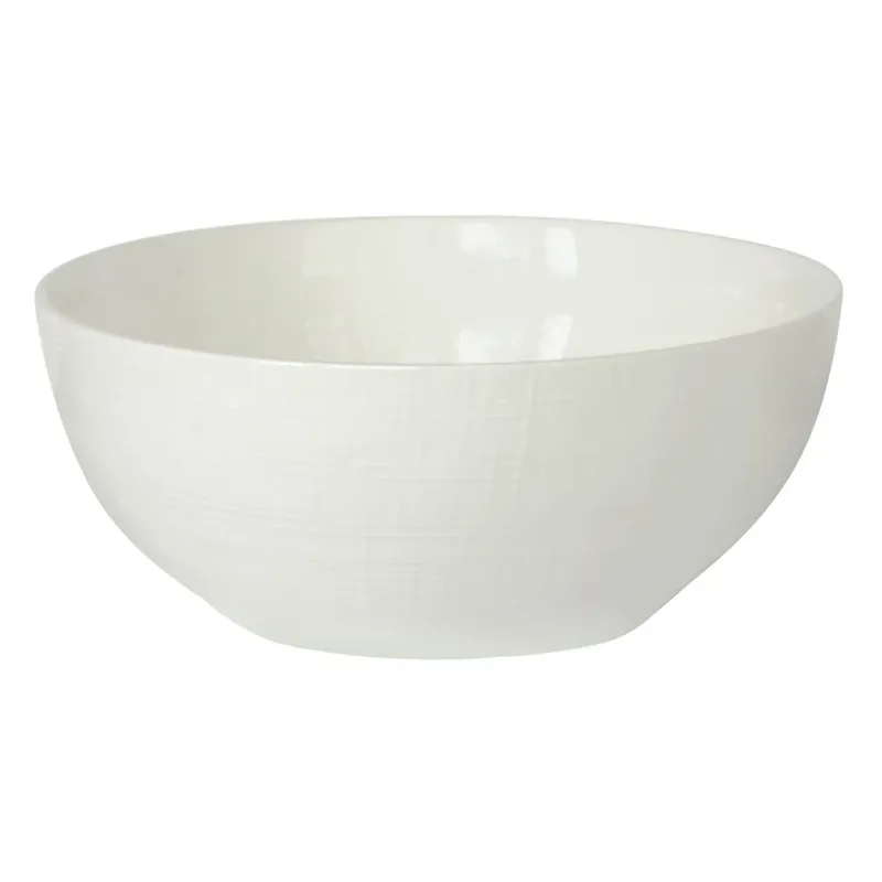 Soddisfatti O Rimborsati Insalatiera 23 cm Stoneware Bianco