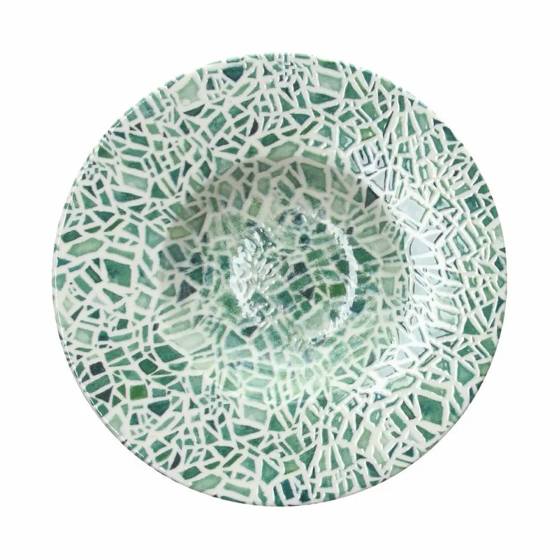 Esclusivo Piatto fondo gourmet cm 25 Emerald Porcellana Verde