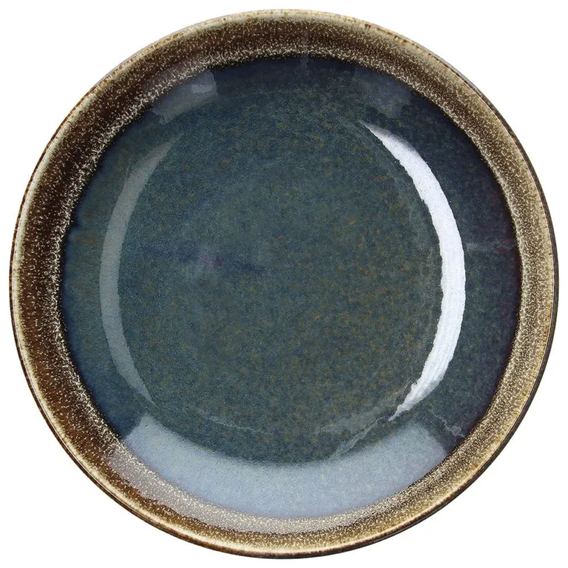 Occasione Piatto cous cous cm 26 Blue and Brown Porcellana Blu