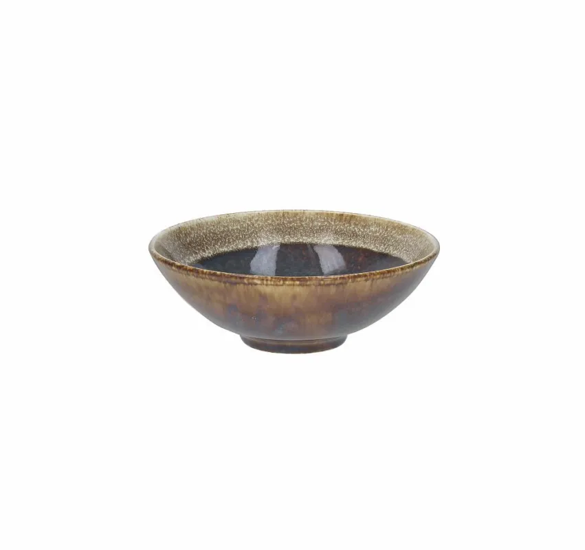 Offerta Coppetta cm 15 Blue and Brown Porcellana Blu