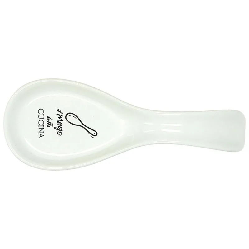 Appoggiamestolo cm 22 Kitchen cool Ceramica Bianco A Buon Prezzo