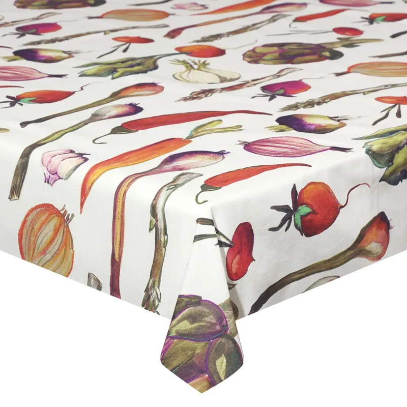 Super Prezzo Tovaglia cm 150x300 Ortolana Cotone Multicolor