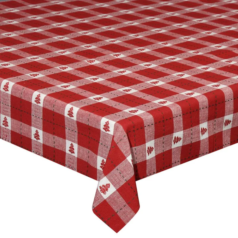 Occasione Imperdibile Tovaglia cm 150x350 Garnet Cotone Rosso