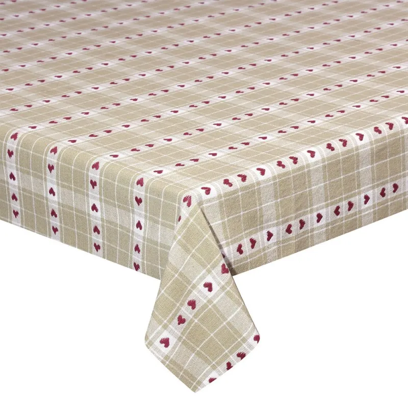 Tovaglia 150 x 300 cm Cotone Beige Popolare