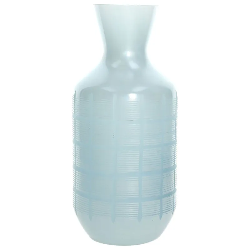A Buon Prezzo Vaso quadretti bomb.cm 24 h Nuvola Vetro Azzurro