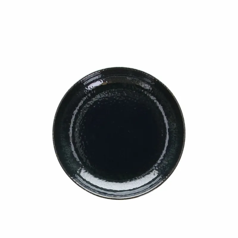 Piatto fondo cm 22 Blue lagoon Stoneware Blu Compra Oggi Stesso