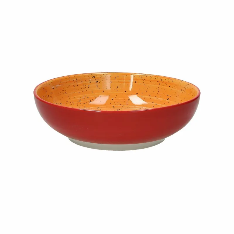 Professionale Insalatiera cm 25 Orange ritual Porcellana Arancio