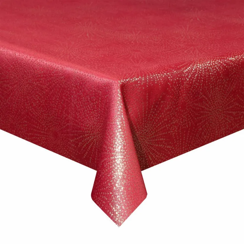 Tovaglia cm140x240 antimac. Vega Rosso Spedizione Espresso