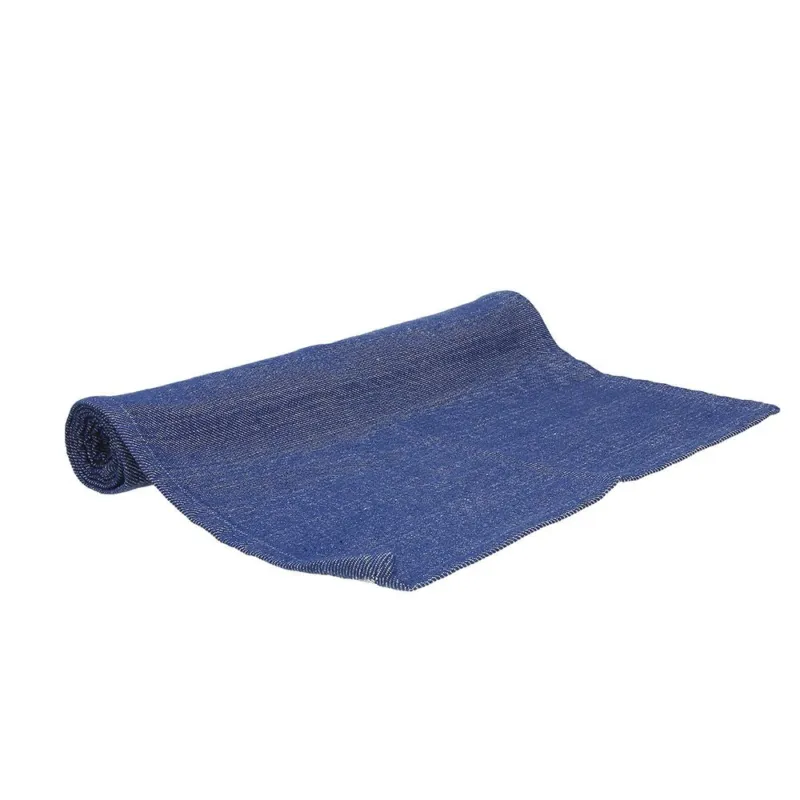 Professionale Runner cm 40x140 Denim Cotone Blu