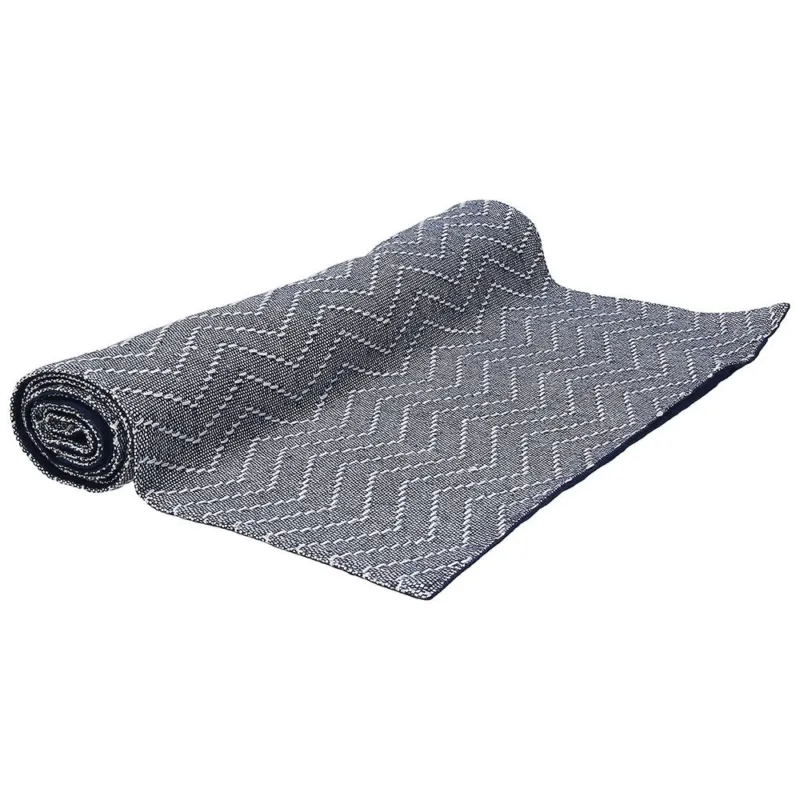 Runner cm 40 x 140 Ellenic Blu Cotone Blu Saldi