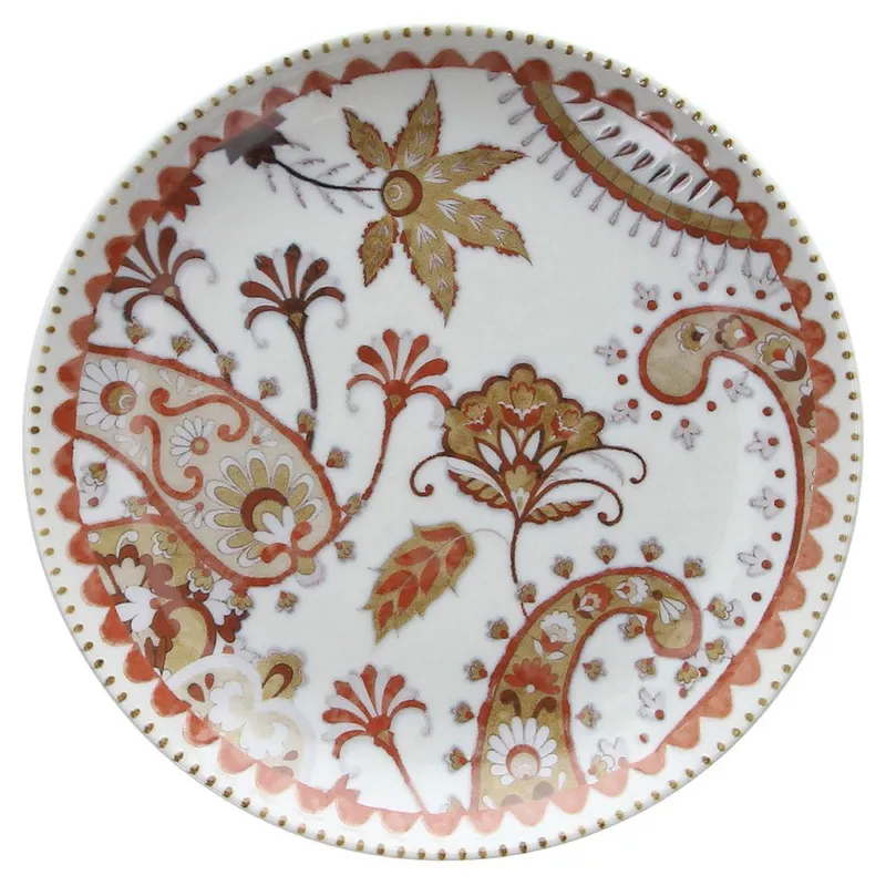 Piatto dessert 20 cm Katali Red Porcellana Rosso Economico