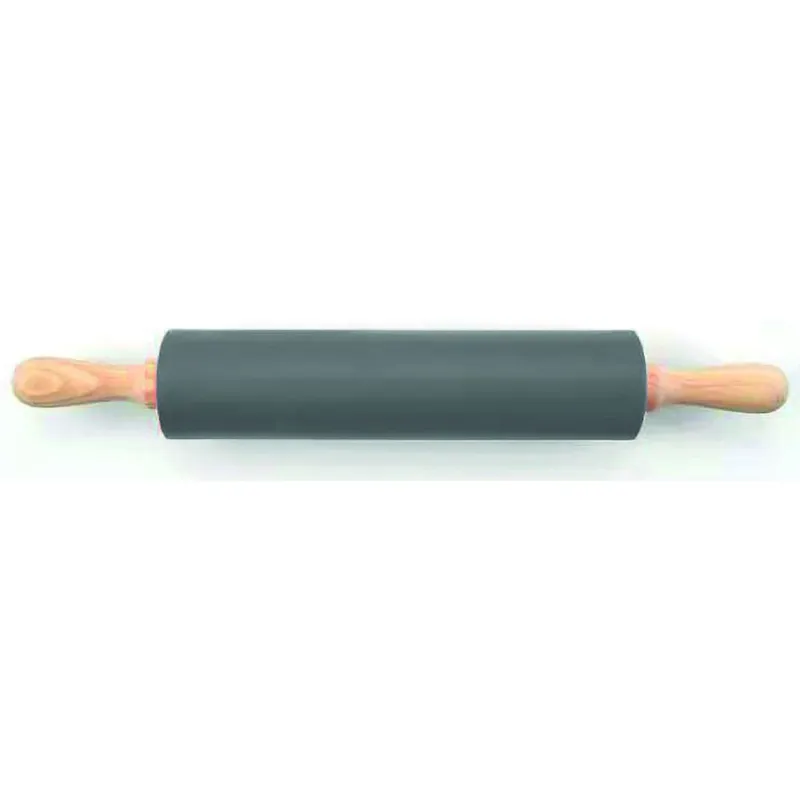 Popolare Rullo silicone e legno cm44 Utensili vari mythos Silicone & Plastica Grigio