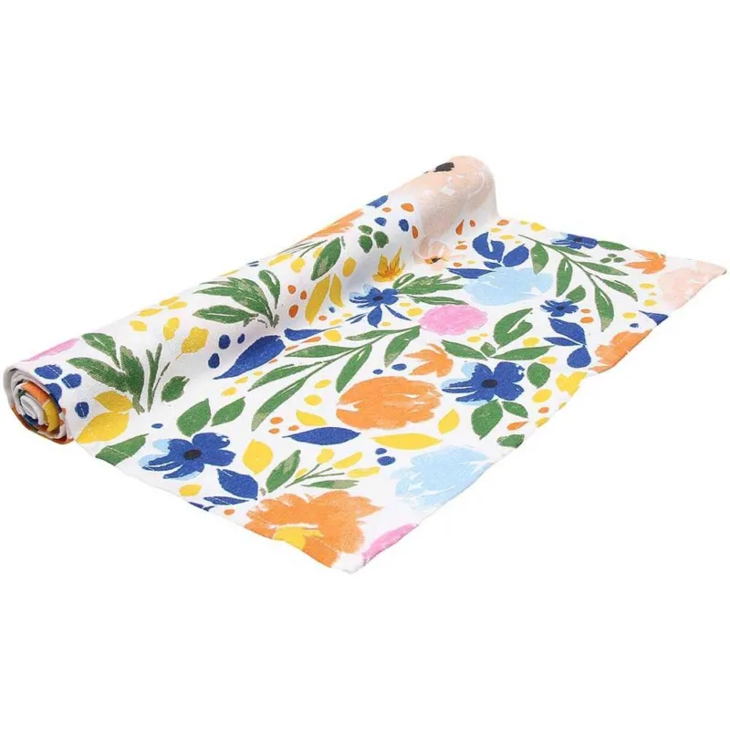 Runner cm 40x140 Garden Cotone Multicolor Ultima Occasione
