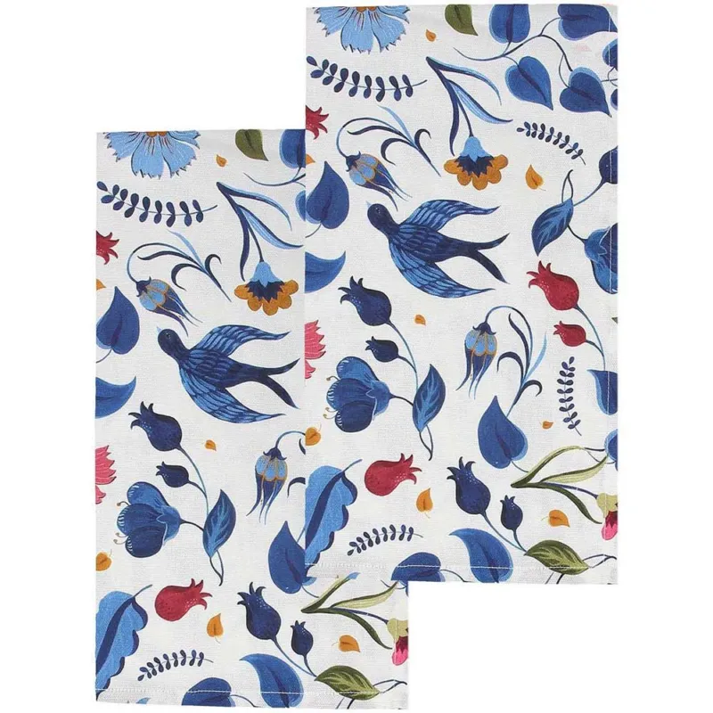 Set 2 strofinacci cm 50x70 Alchimia Cotone Multicolor Affare