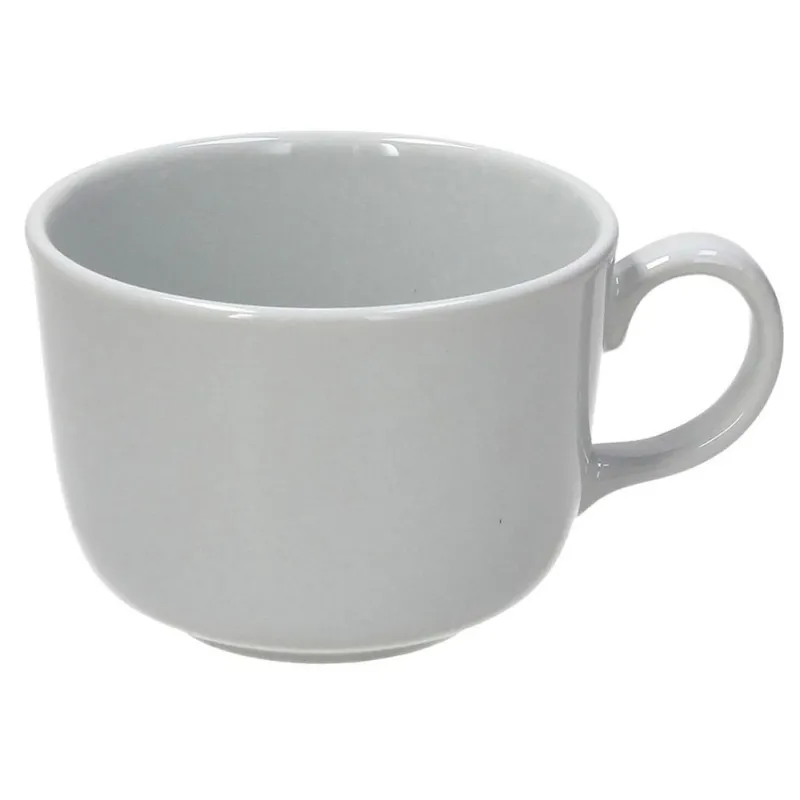 Tazza colazione 450 cc Super Strong Stoneware Grigio Offerta Speciale